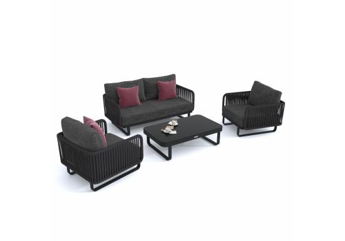  Лаунж зона БЕЛЛИСА с двухместным диваном - маренго, фото 3 