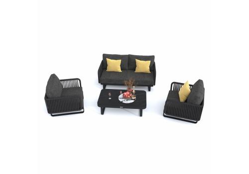  Лаунж зона БЕЛЛИСА С с двухместным диваном - маренго, фото 4 