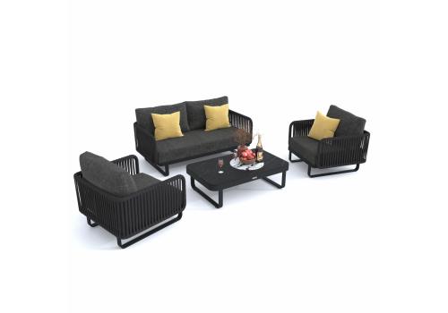  Лаунж зона БЕЛЛИСА С с двухместным диваном - маренго, фото 3 