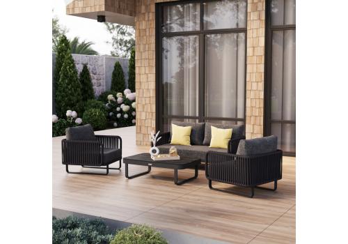  Лаунж зона БЕЛЛИСА С с двухместным диваном - маренго, фото 2 