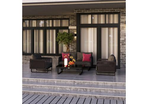  Лаунж зона БЕЛЛИСА с двухместным диваном - маренго, фото 2 