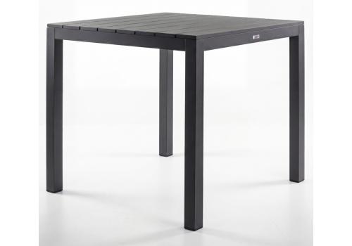  Стол обеденный ДОЛЛА алюминий 80х80 см (4 ножки), фото 2 