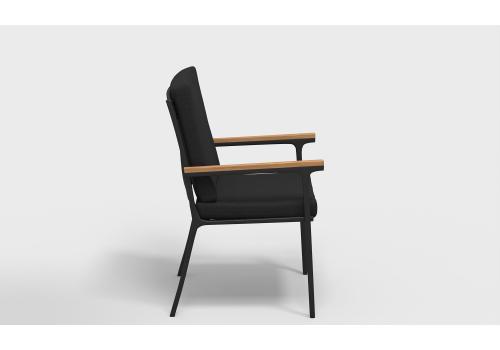  Белла 80 черная, алюминий / тик, фото 8 