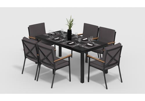  Калма 180 антрацит, алюминий / стекло, фото 2 