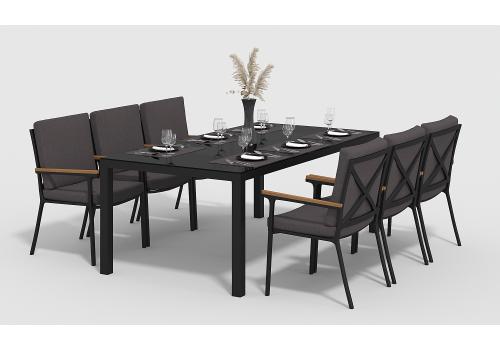  Калма 200 антрацит, алюминий / стекло, фото 1 