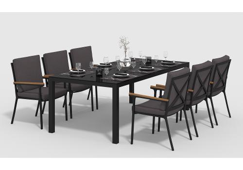  Калма 220 антрацит, алюминий / стекло, фото 1 