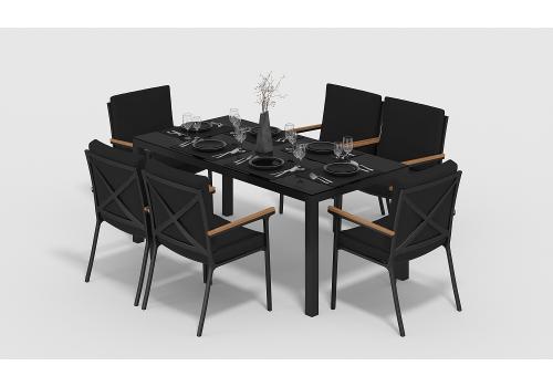  Калма 180 черная, алюминий / стекло, фото 2 