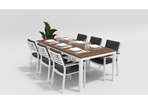  Белла 200 антрацит, алюминий / тик, фото 1 