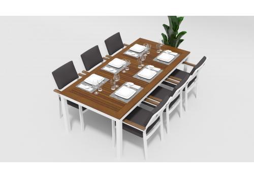  Белла 200 антрацит, алюминий / тик, фото 2 