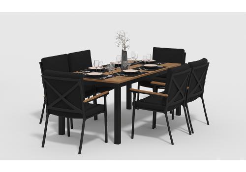  Calma С черный, алюминий / тик, фото 5 