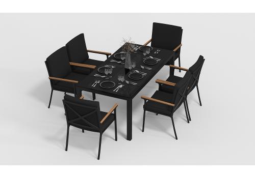  Calma С черный, алюминий / тик, фото 7 