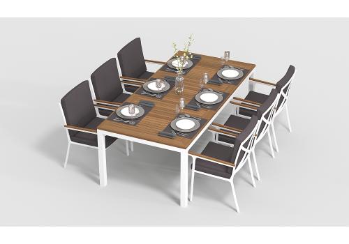  Калма С антрацит, алюминий / тик, фото 6 