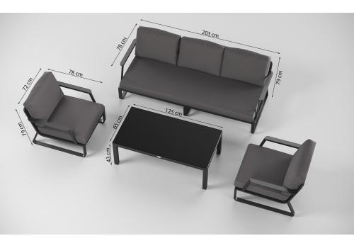  Voglie антрацит, алюминий / стекло, фото 12 