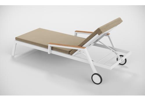  PatioSogno бежевый, алюминий / тик, фото 4 