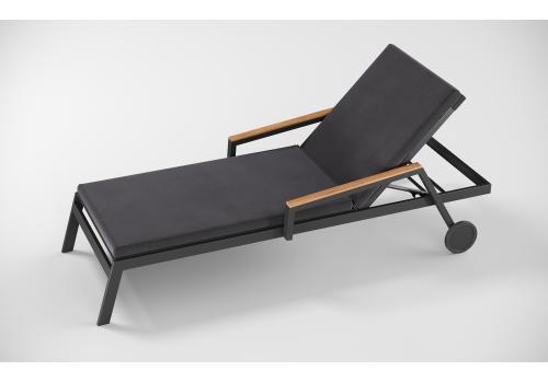  PatioSogno антрацит, алюминий / тик, фото 3 