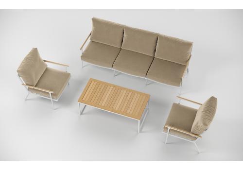  Калма бежевая, алюминий / тик - 15%, фото 8 