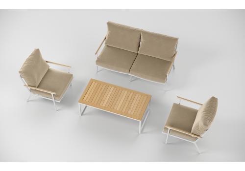  Калма бежевая, алюминий / тик - 15%, фото 8 