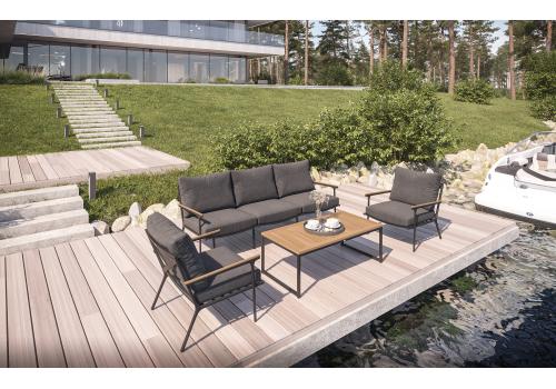  Калма серая, алюминий / тик - 15%, фото 2 