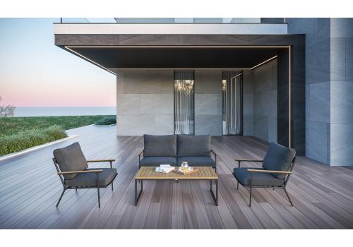  Калма серая, алюминий / тик - 15%, фото 1 