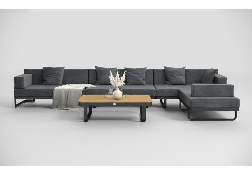  Hacienda серая, алюминий / тик, фото 3 