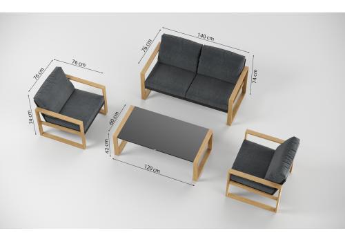  Элеганте серая, тик / алюминий -15%, фото 13 