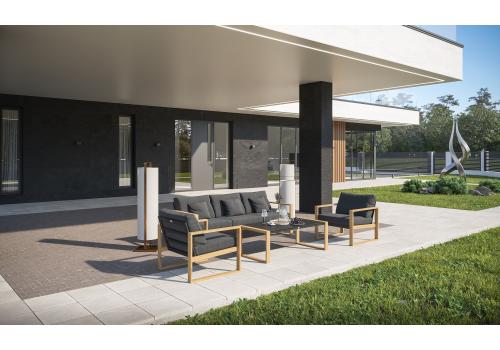  Элеганте серая, тик / алюминий - 15%, фото 2 