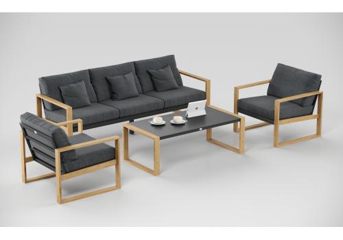  Элеганте серая, тик / алюминий - 15%, фото 4 