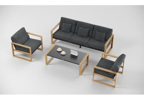  Элеганте серая, тик / алюминий - 15%, фото 6 