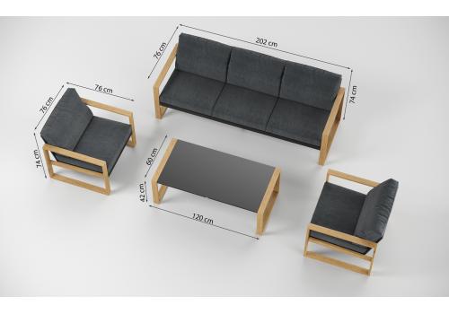  Элеганте серая, тик / алюминий - 15%, фото 14 