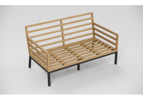  Patio Calma серая, тик / алюминий, фото 11 