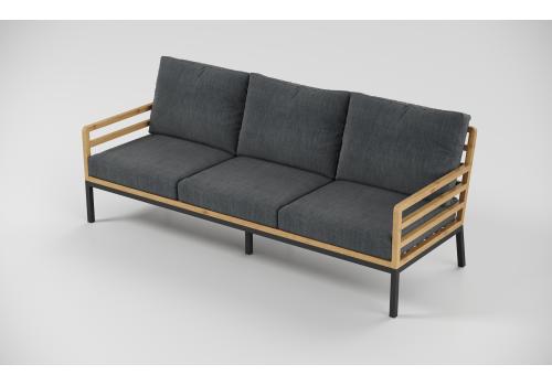  Patio Calma серая, тик / алюминий, фото 9 