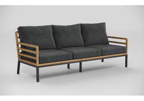  Patio Calma серая, тик / алюминий, фото 10 