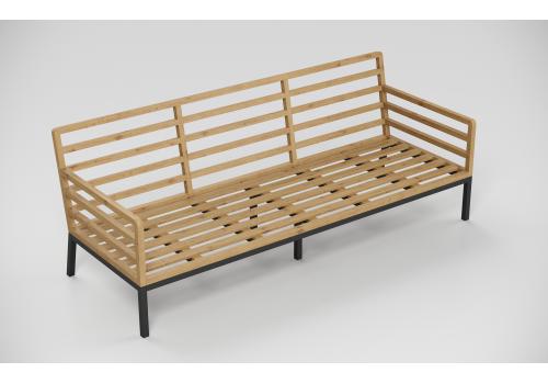  Patio Calma серая, тик / алюминий, фото 11 