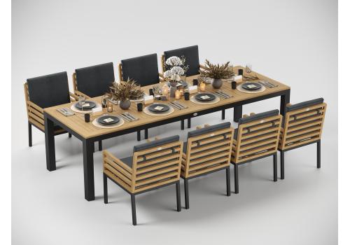  Patio Calma серый, тик / алюминий, фото 6 