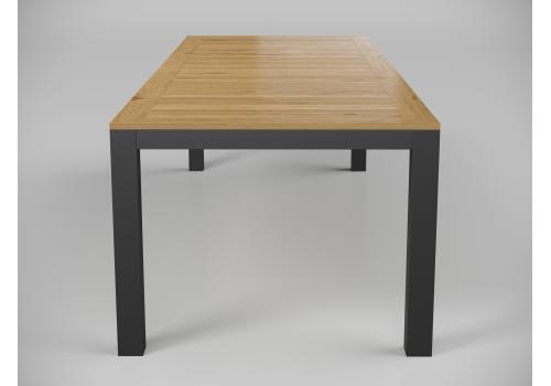  Белла 280 серая, алюминий / тик, фото 7 