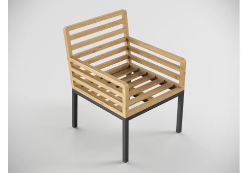  Patio Bella 180 серая, алюминий / тик, фото 9 