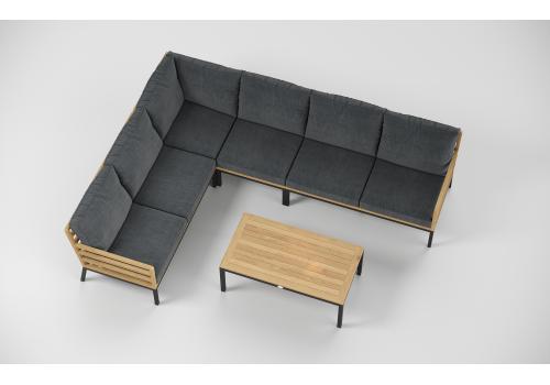  Patio Calma серая, тик / алюминий, фото 8 