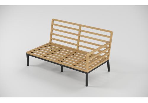  Patio Calma серая, тик / алюминий, фото 9 