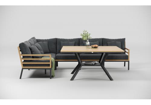  Patio Calma серая, тик / алюминий, фото 5 