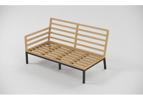  Patio Calma серая, тик / алюминий, фото 9 