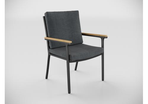  Калма С серый, алюминий / тик, фото 1 