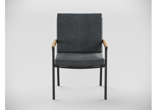  Калма С серый, алюминий / тик, фото 2 