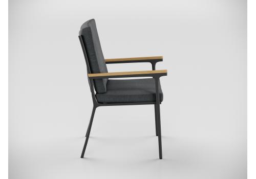  Калма С серый, алюминий / тик, фото 3 