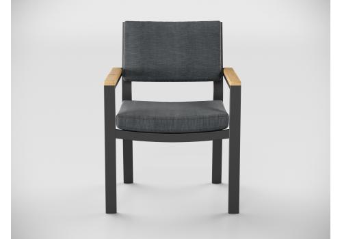  Белла серый, алюминий / тик, фото 1 