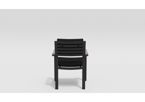  Белла черный, алюминий / тик, фото 3 