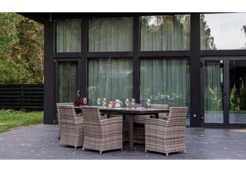  LUDWIG + FIONA обеденный комплект серого цвета, фото 1 