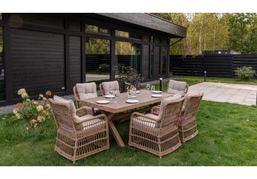  Обеденный комплект ISABELLA из искусственного ротанга, фото 1 