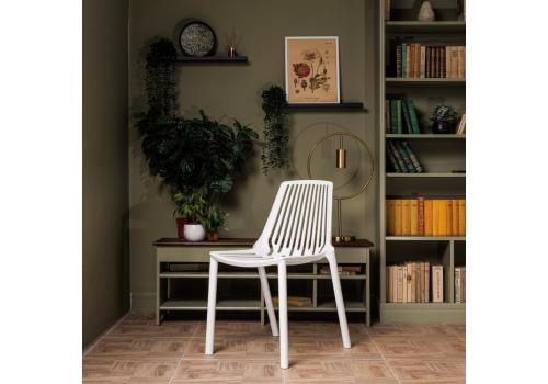  Пластиковый стул NICO белый, фото 1 