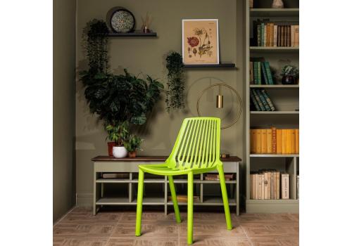  Пластиковый стул NICO зеленый, фото 1 
