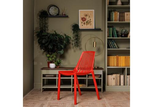  Пластиковый стул NICO красный, фото 1 